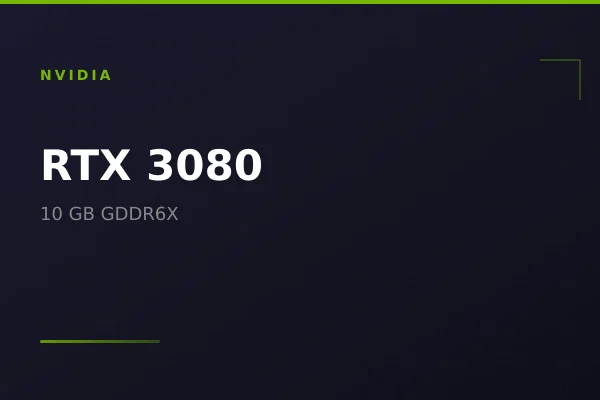 NVIDIA GeForce RTX 3080 10GB