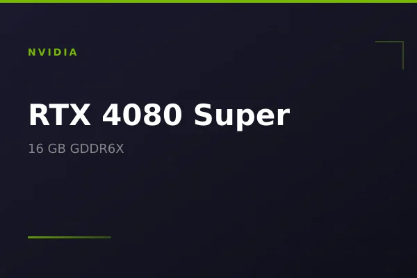 NVIDIA GeForce RTX 4080 Super